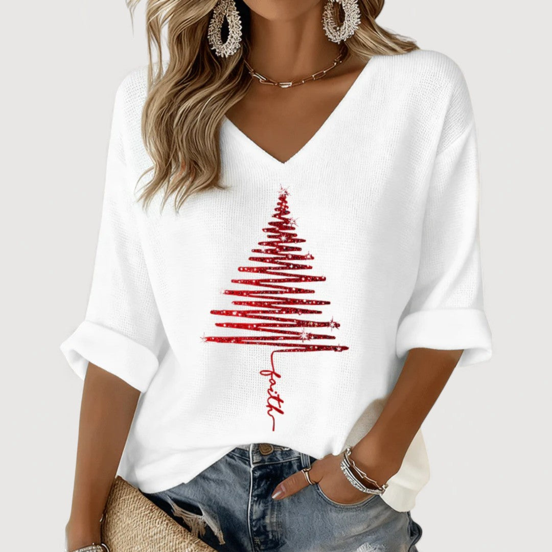 ELINOR – CHRISTMAS TOP