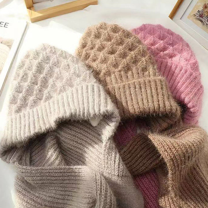 Aurora | Fleece-Lined Winter Hat & Scarf Set