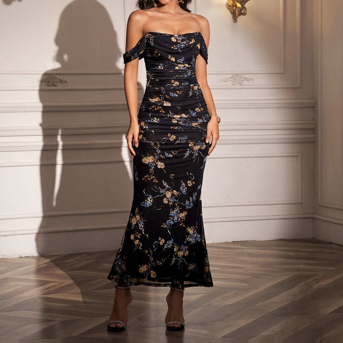 WINNA™ - Elegant Off Shoulder Backless Mermaid Dress