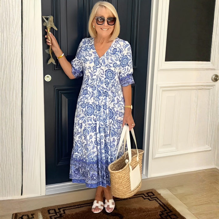 Madison – Lightweight Flowing Dress with Flattering Effect