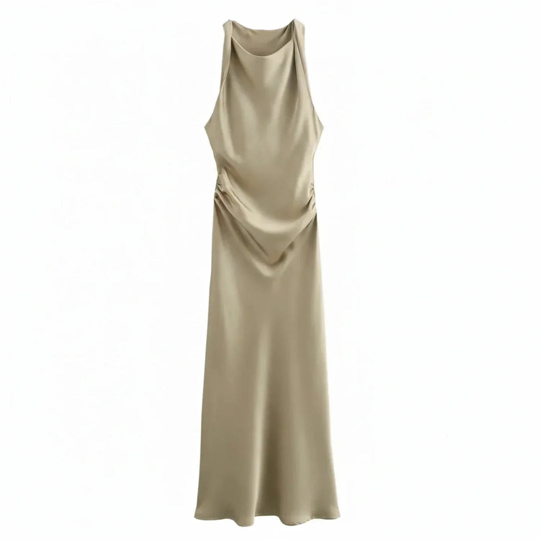 Sleeveless Bodycon Midi Dress for Women