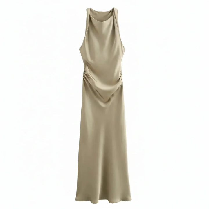 Sleeveless Bodycon Midi Dress for Women