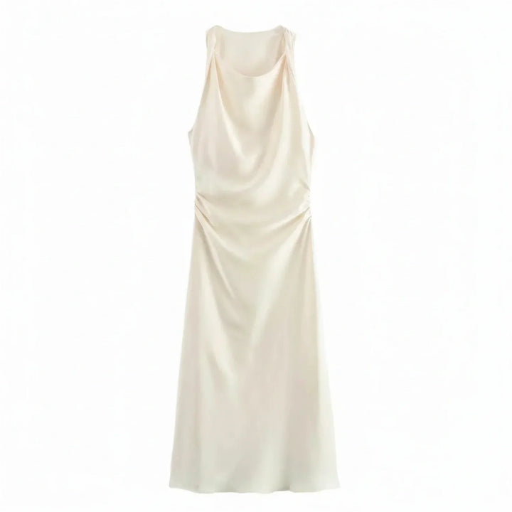 Sleeveless Bodycon Midi Dress for Women