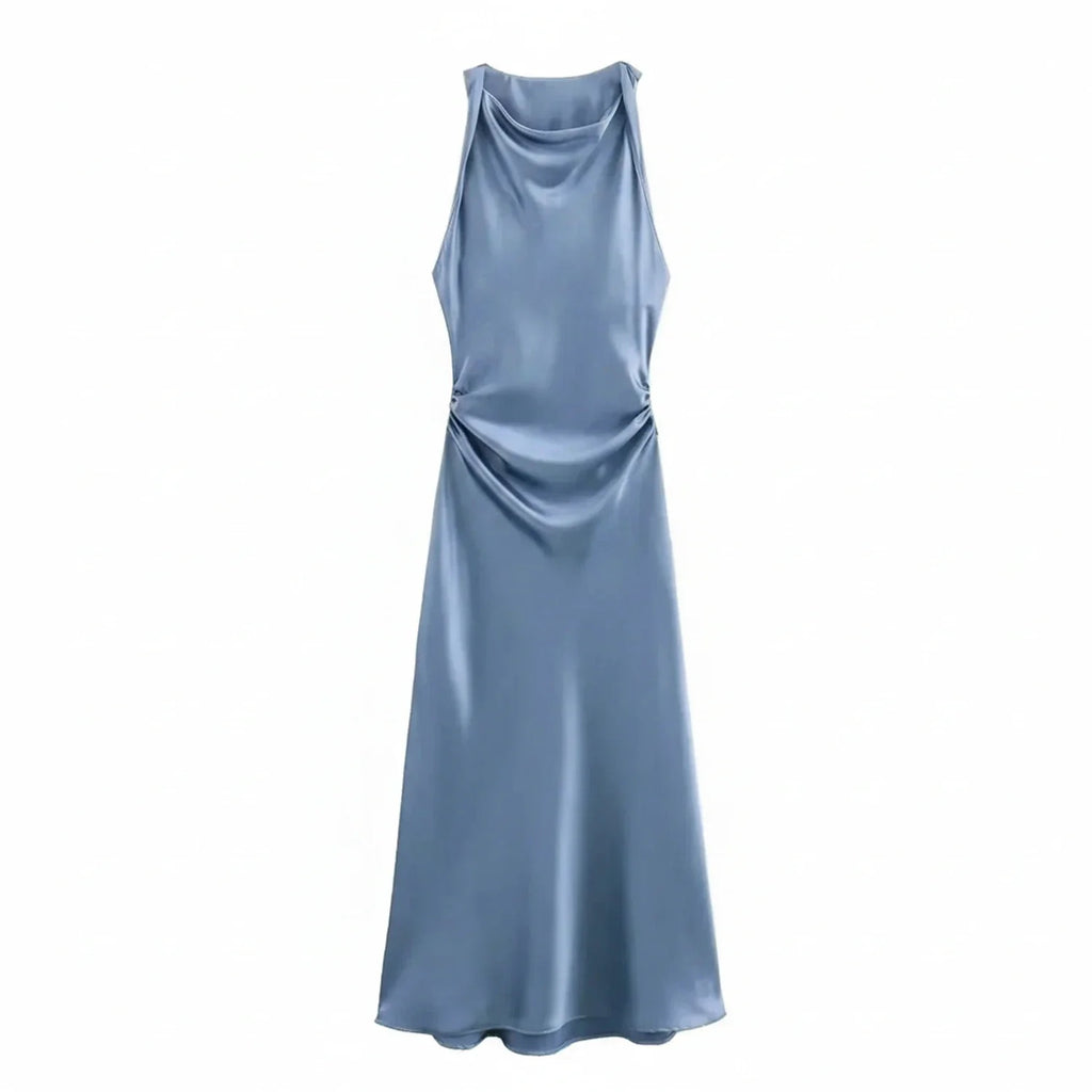 Sleeveless Bodycon Midi Dress for Women