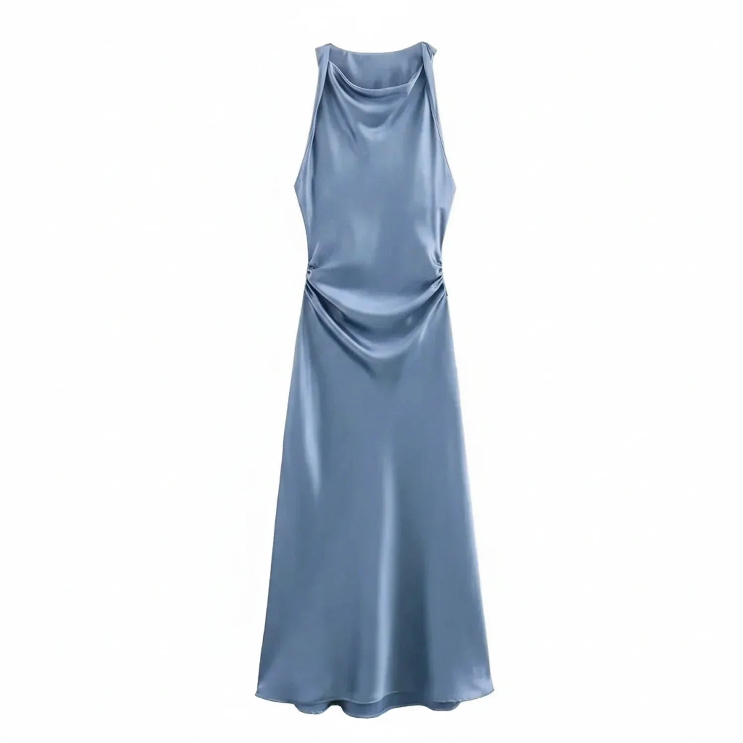 Sleeveless Bodycon Midi Dress for Women