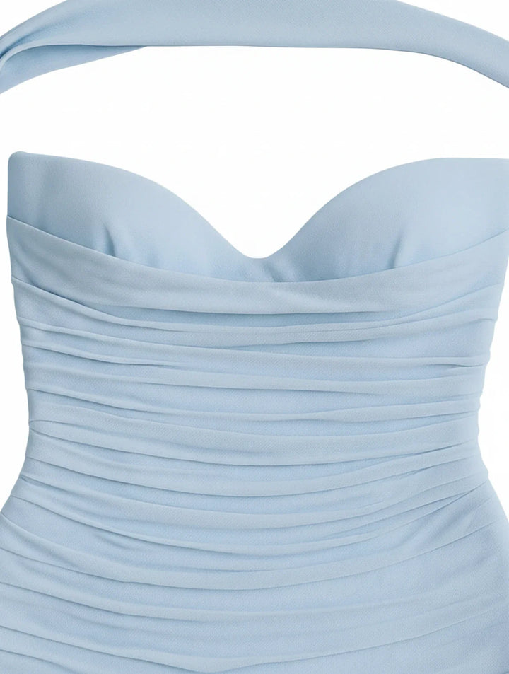 Strapless Bodycon Maxi Dress for Women