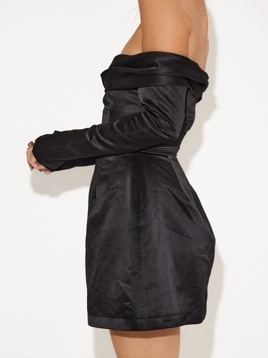 Allison | Women's Off-Shoulder A-Line Mini Dress