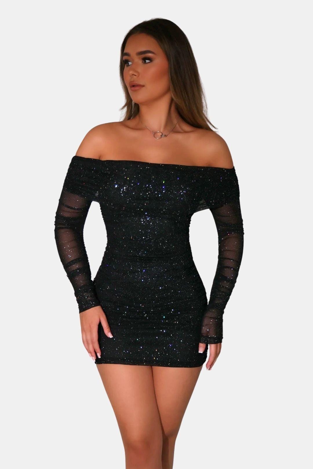 Amanda | Women's Off the Shoulder Mini Dress