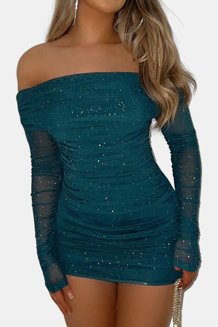 Amanda | Women's Off the Shoulder Mini Dress