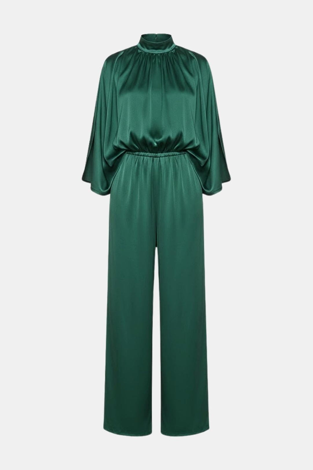 Bailey | Women's Cape Sleeve High Neck Jumpsuit
