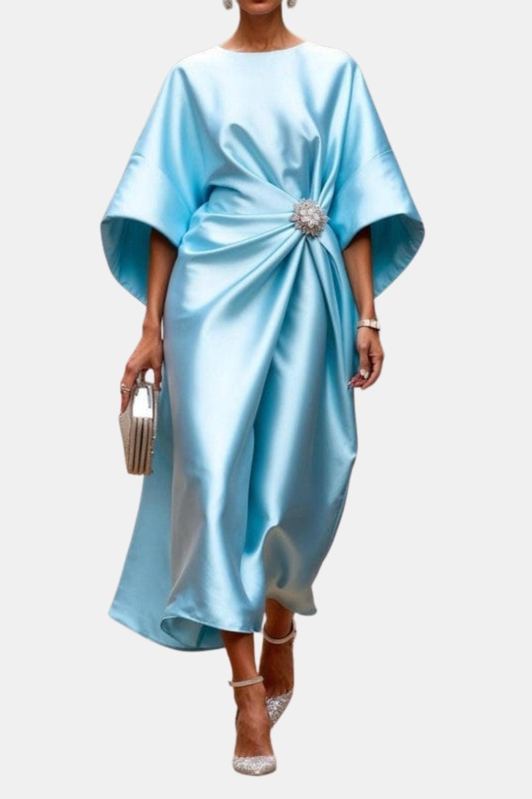 Cara | Women's Wrap Midi Dress