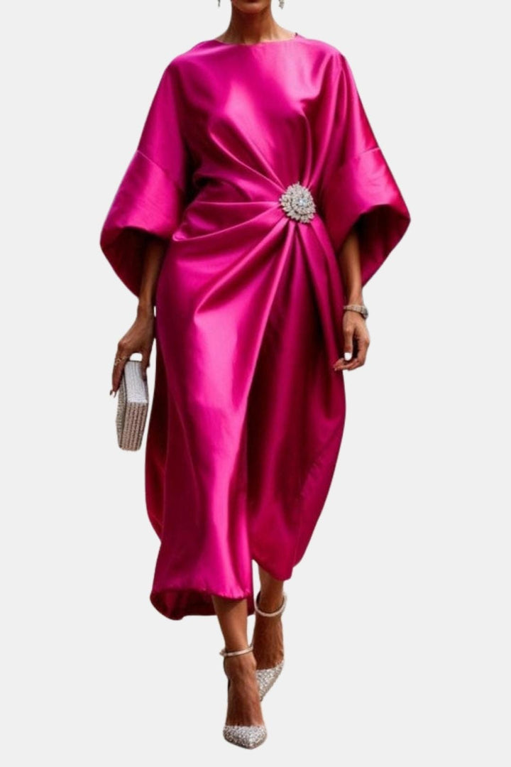 Cara | Women's Wrap Midi Dress