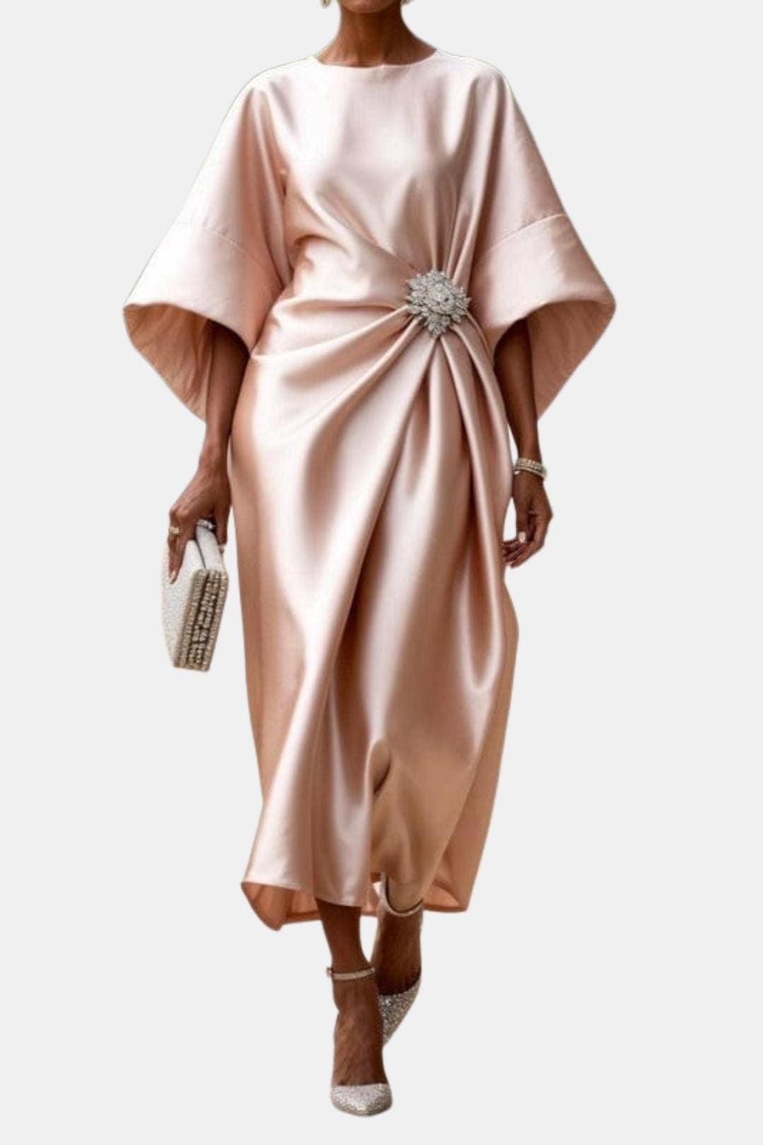Cara | Women's Wrap Midi Dress