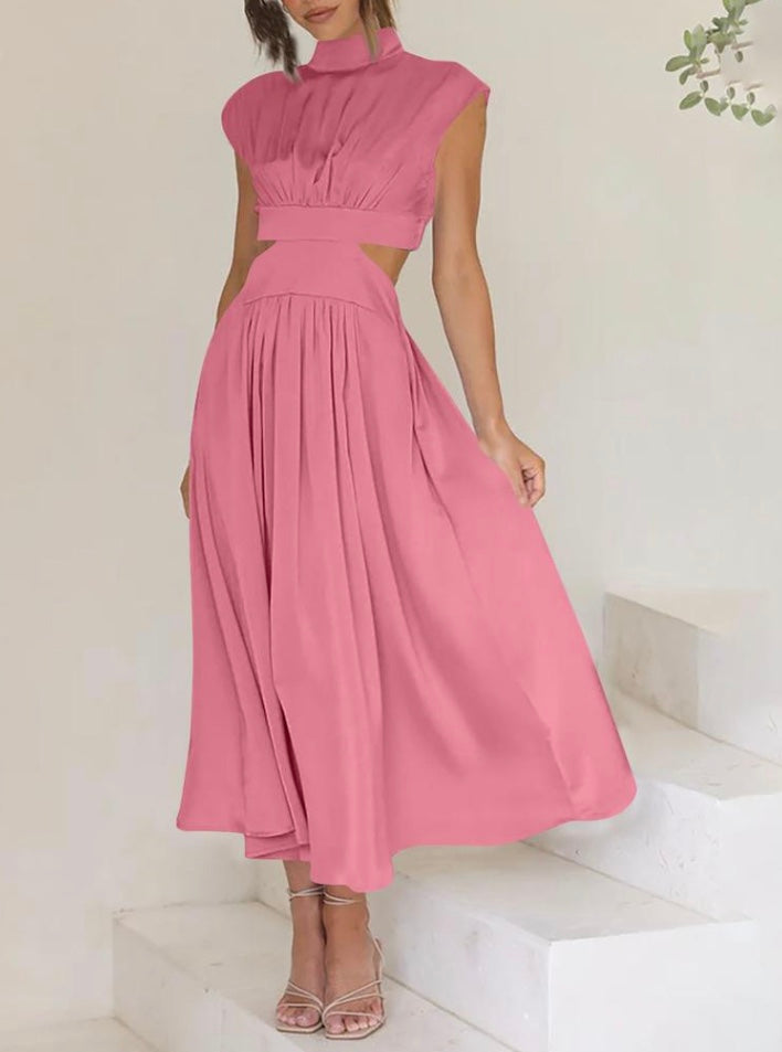 Deanna | Women's Sleeveless A-Line Maxi Dress
