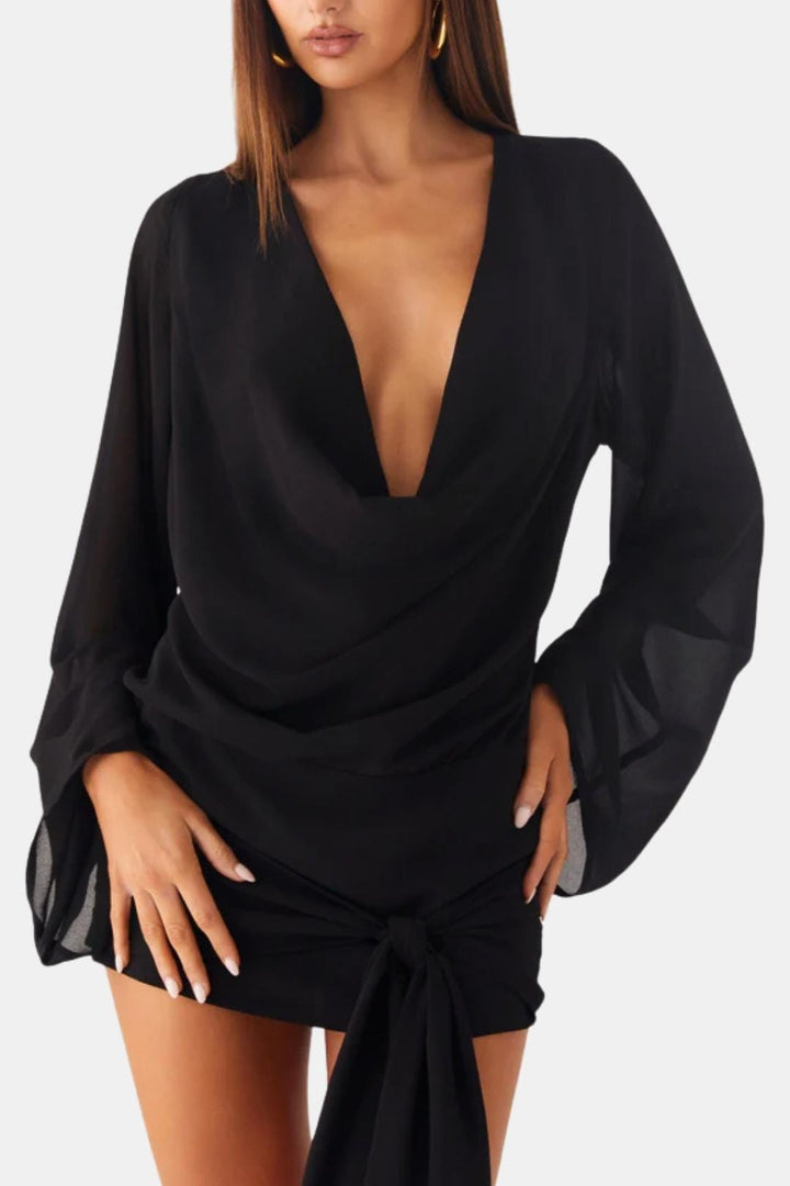 Harper | Women's Long Sleeve Mini Dress
