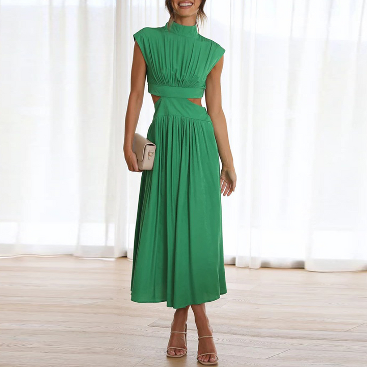Harper | Women's Sleeveless A-Line Midi Dress