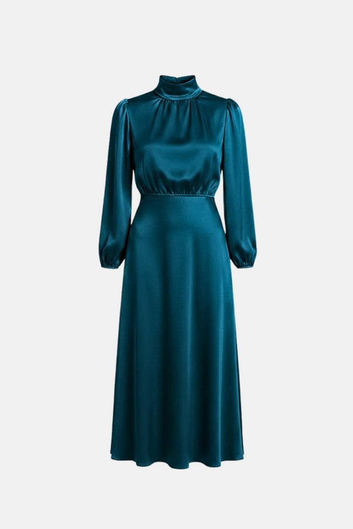 Jean | Women's Long Sleeve A-Line Midi Dress
