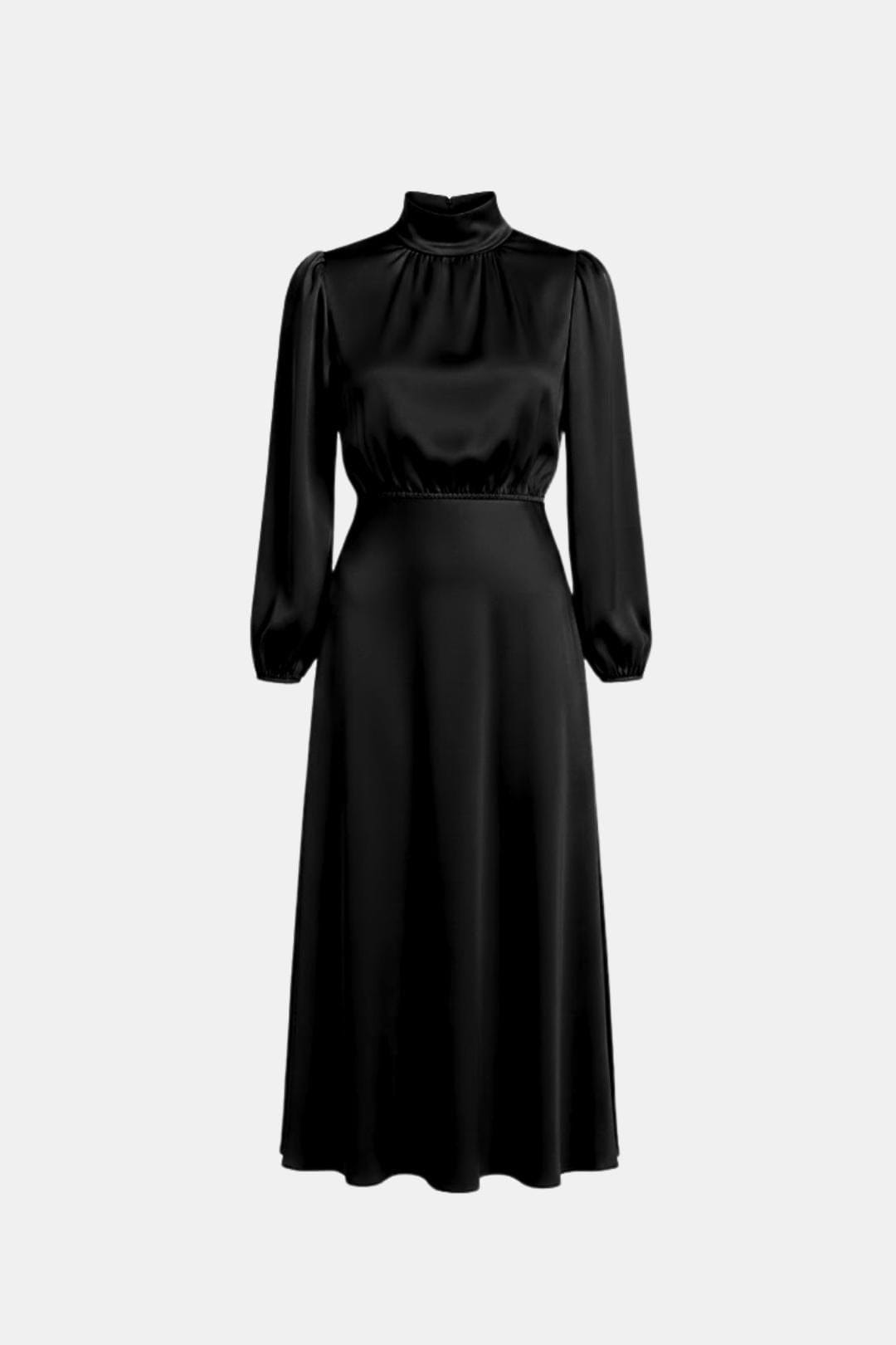 Jean | Women's Long Sleeve A-Line Midi Dress