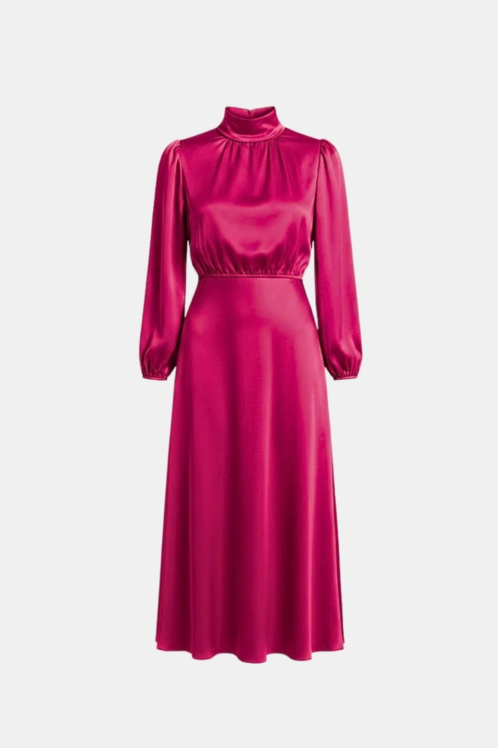 Jean | Women's Long Sleeve A-Line Midi Dress