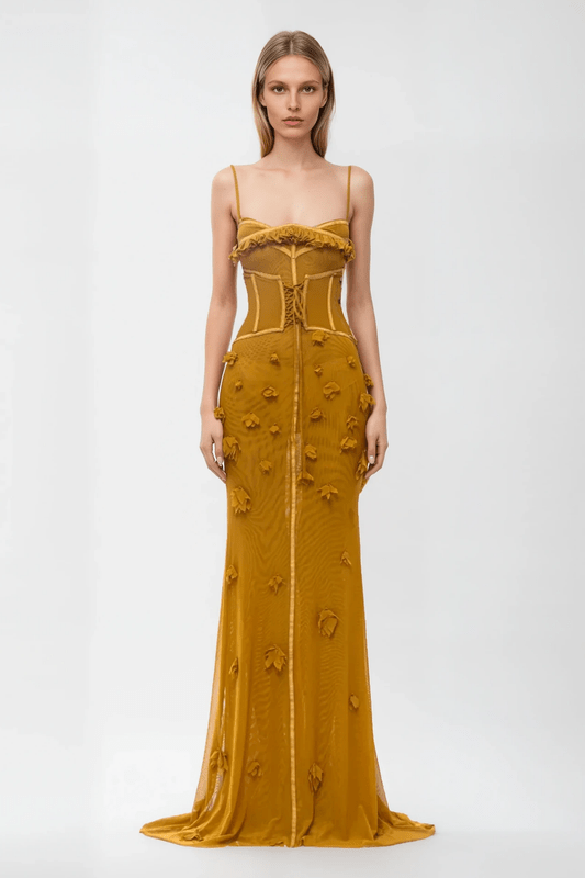Jessica | Women's Sleeveless Corset Maxi Dress