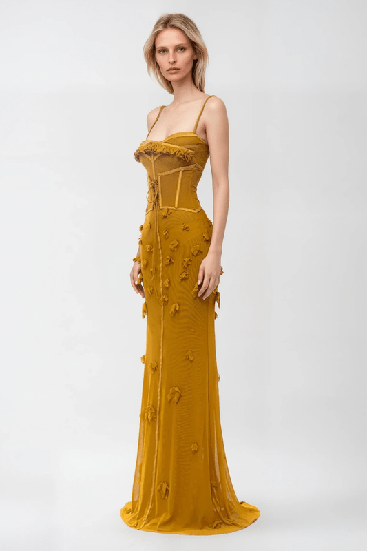Jessica | Women's Sleeveless Corset Maxi Dress