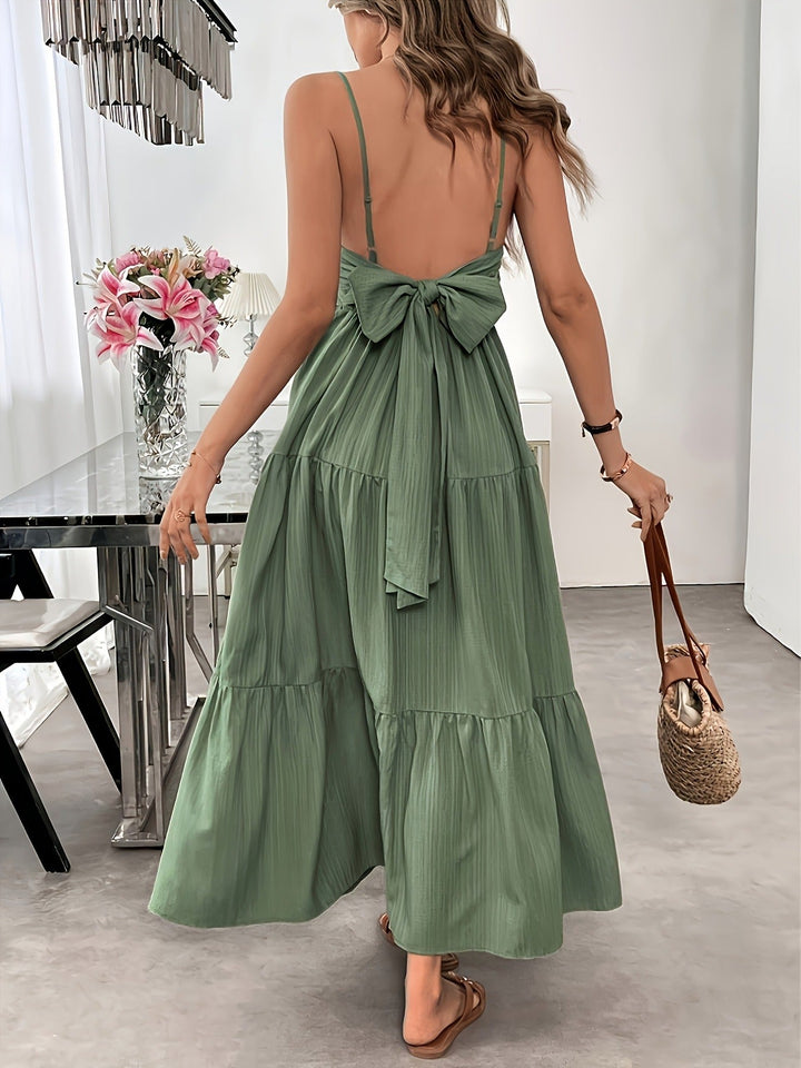 Judith | Women's Sleeveless A-Line Maxi Dress