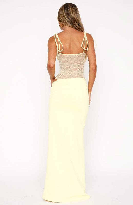 Kara | Women's Sleeveless Lace Maxi Dress