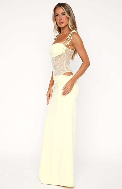 Kara | Women's Sleeveless Lace Maxi Dress