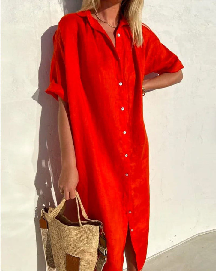 Katelyn | Women's Button-Down Midi Dress