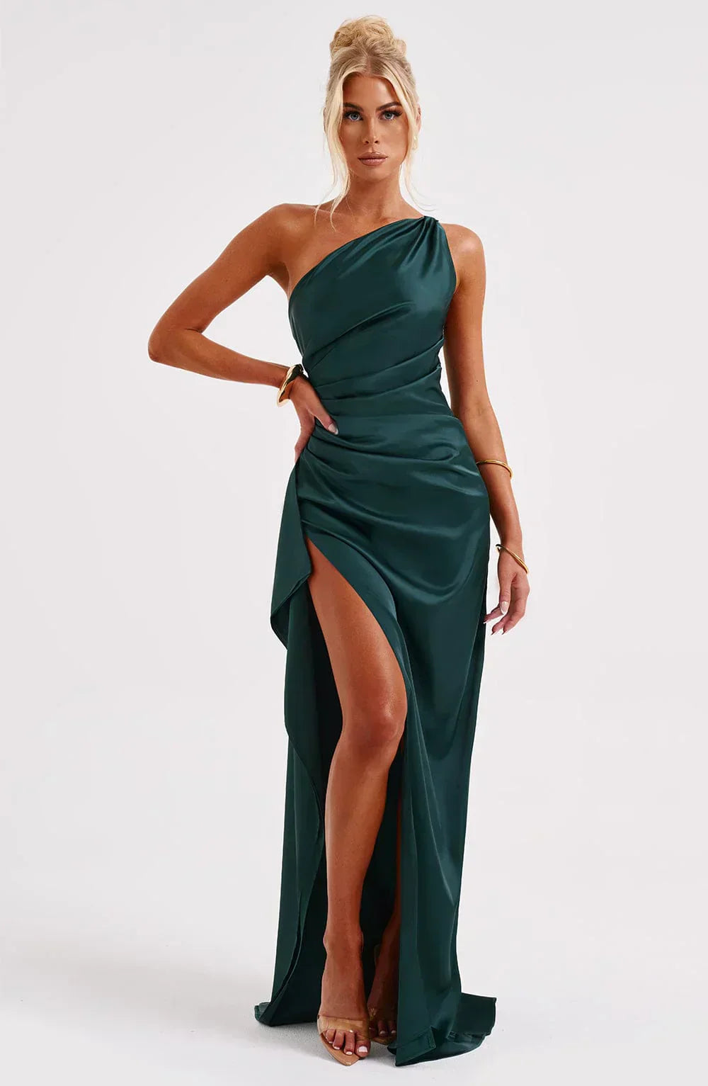 Kendra | Women's One Shoulder Maxi Dress