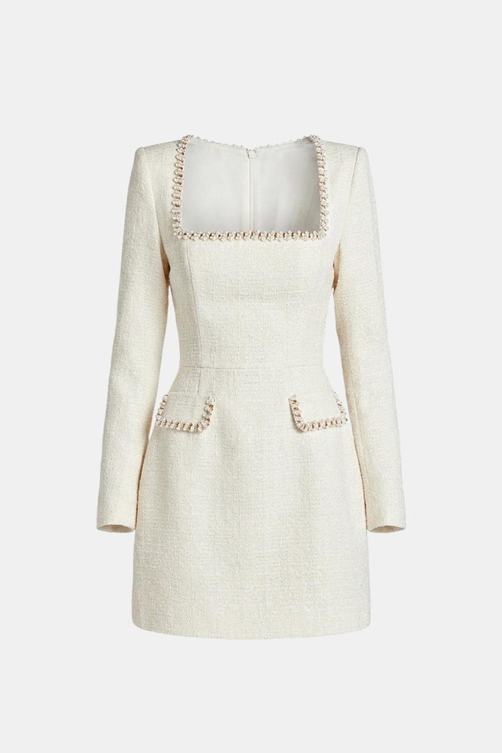 Lana | Women's Long Sleeve A-Line Mini Dress
