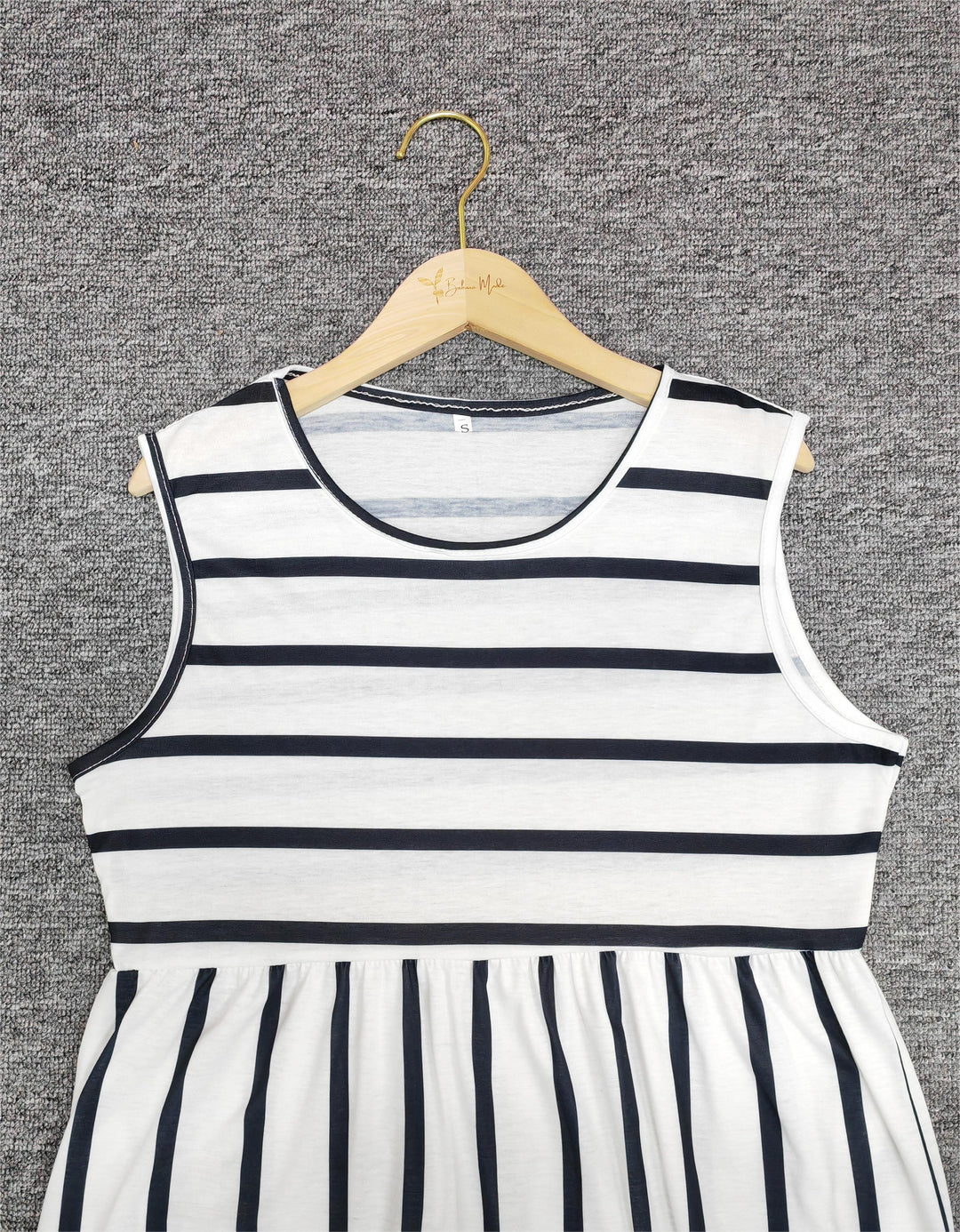 Linda | Women's Sleeveless A-Line Midi Dress
