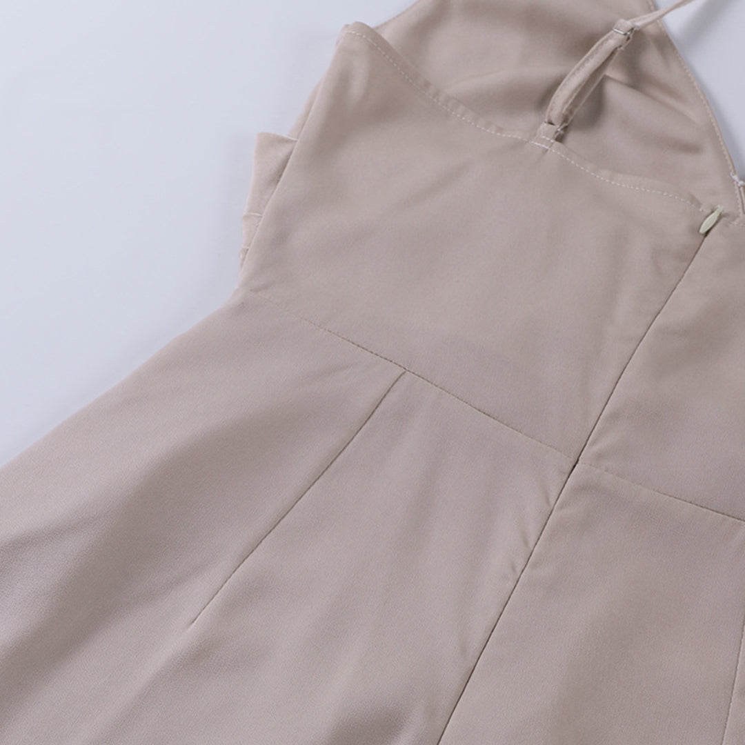 Paige | Women's V-Neck Midi Slip Dress