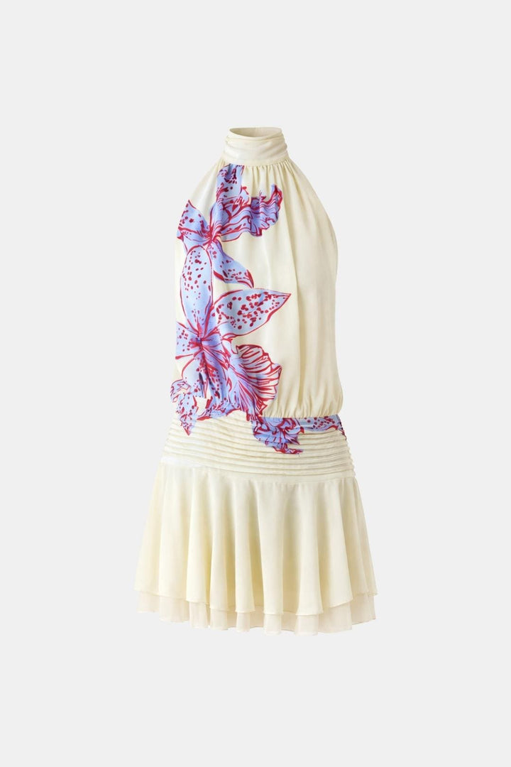 Reba | Women's Sleeveless Halter Mini Dress