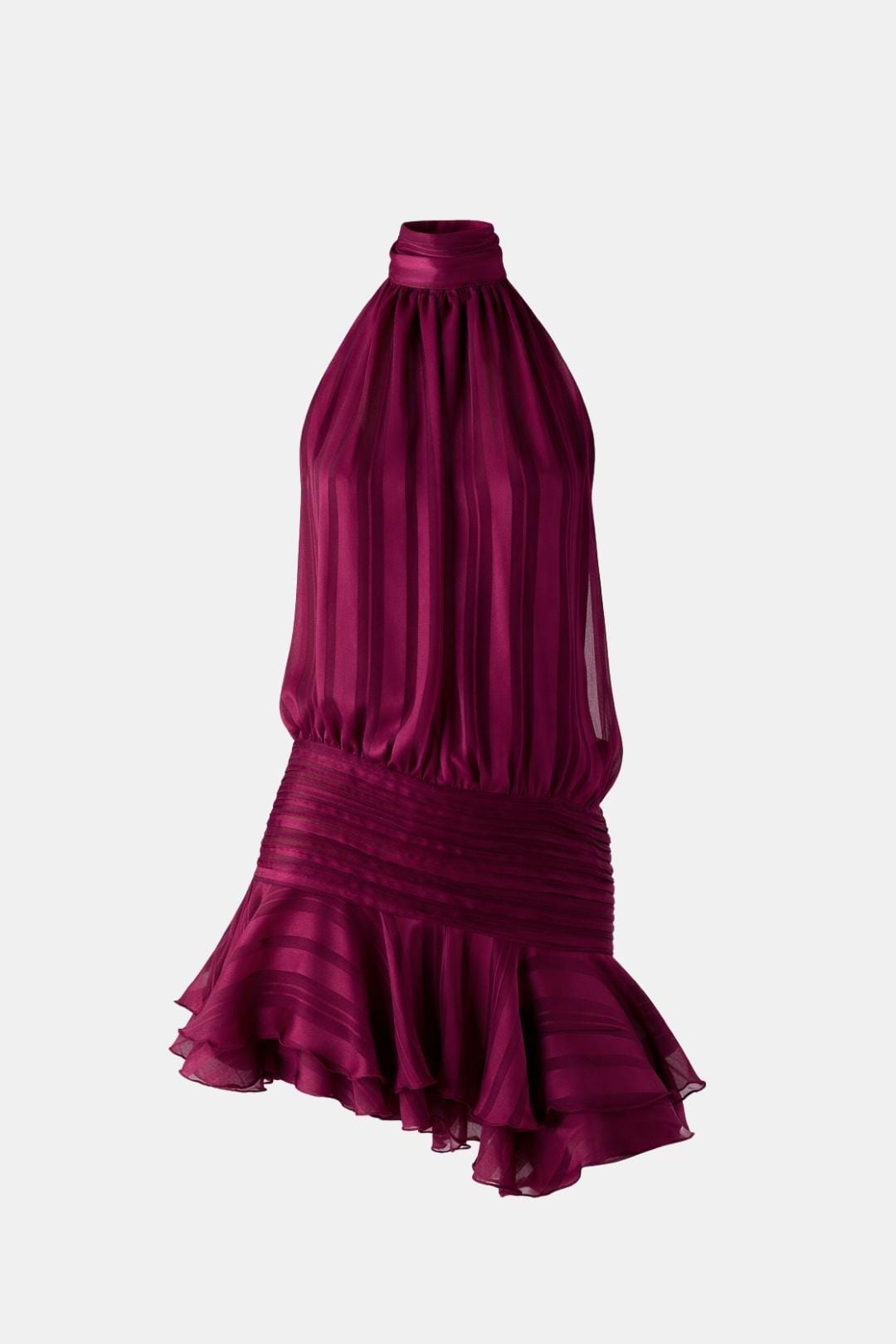 Reba | Women's Sleeveless Halter Mini Dress