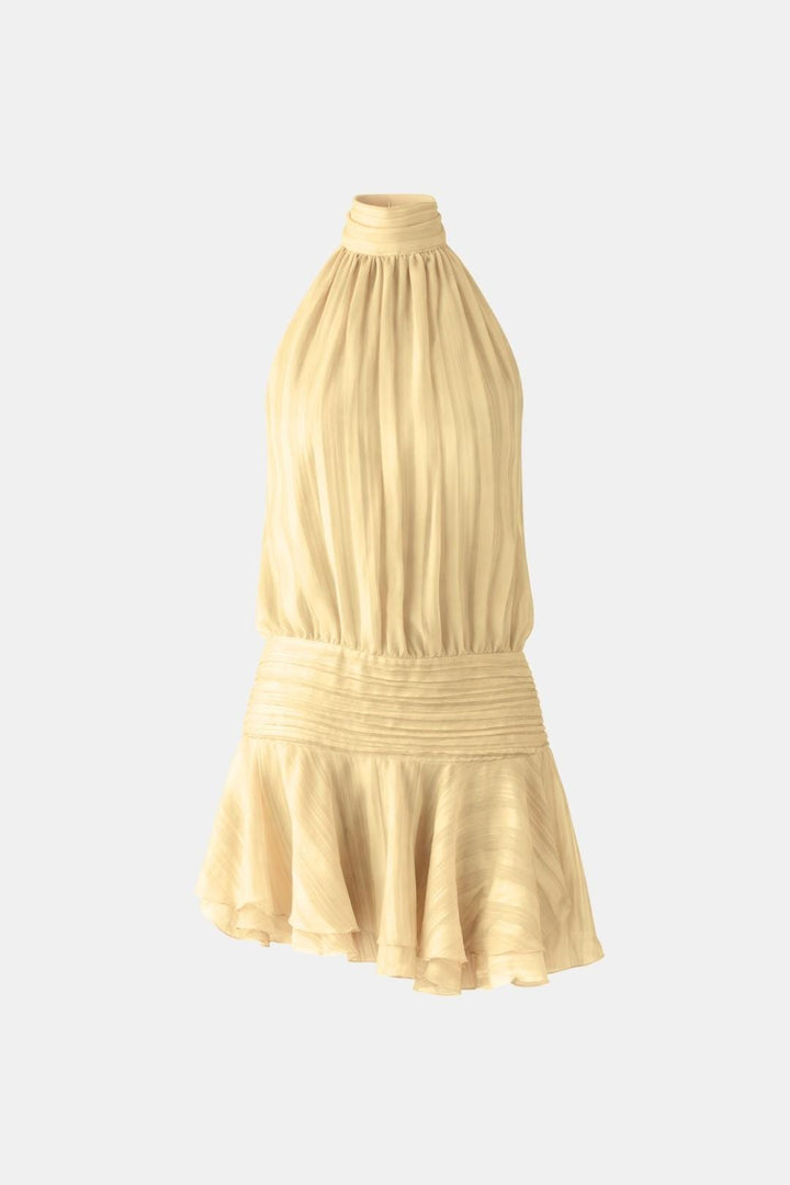 Reba | Women's Sleeveless Halter Mini Dress