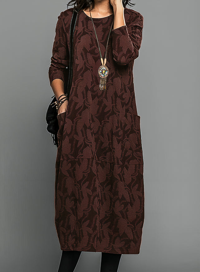 Shelby | Women's Long Sleeve Midi Dress