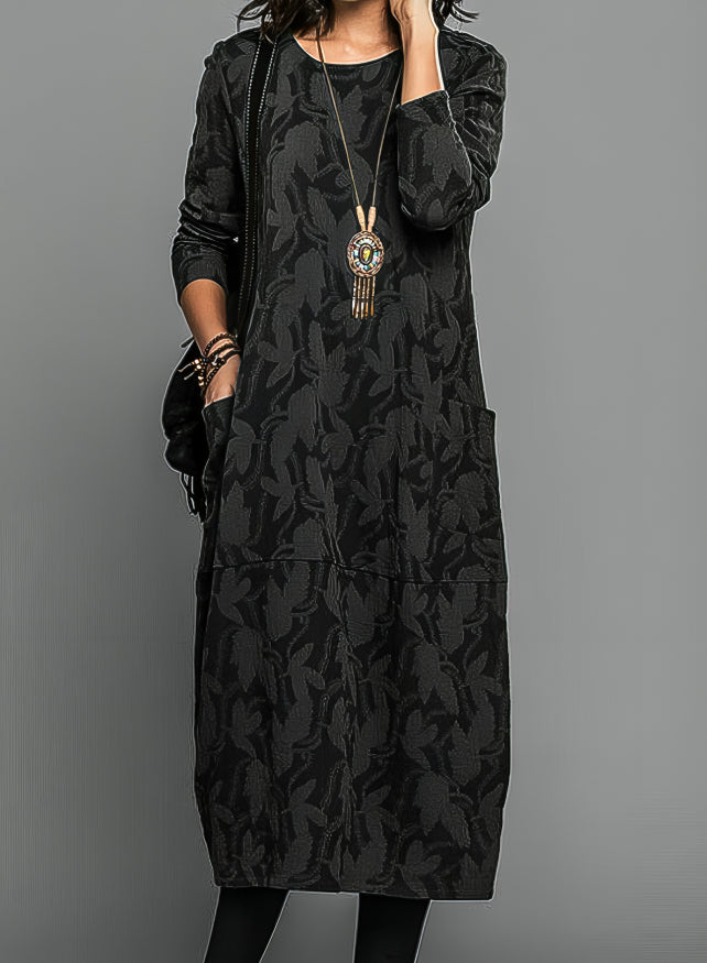 Shelby | Women's Long Sleeve Midi Dress