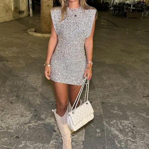 Theresa | Women's Sleeveless Bodycon Mini Dress