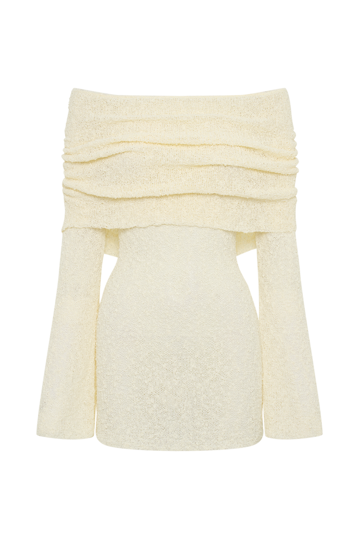 Veronica | Women's Fitted Off-Shoulder Mini Dress