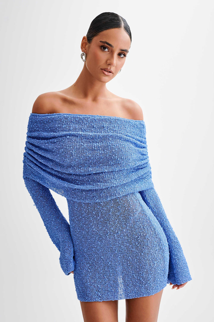 Veronica | Women's Fitted Off-Shoulder Mini Dress