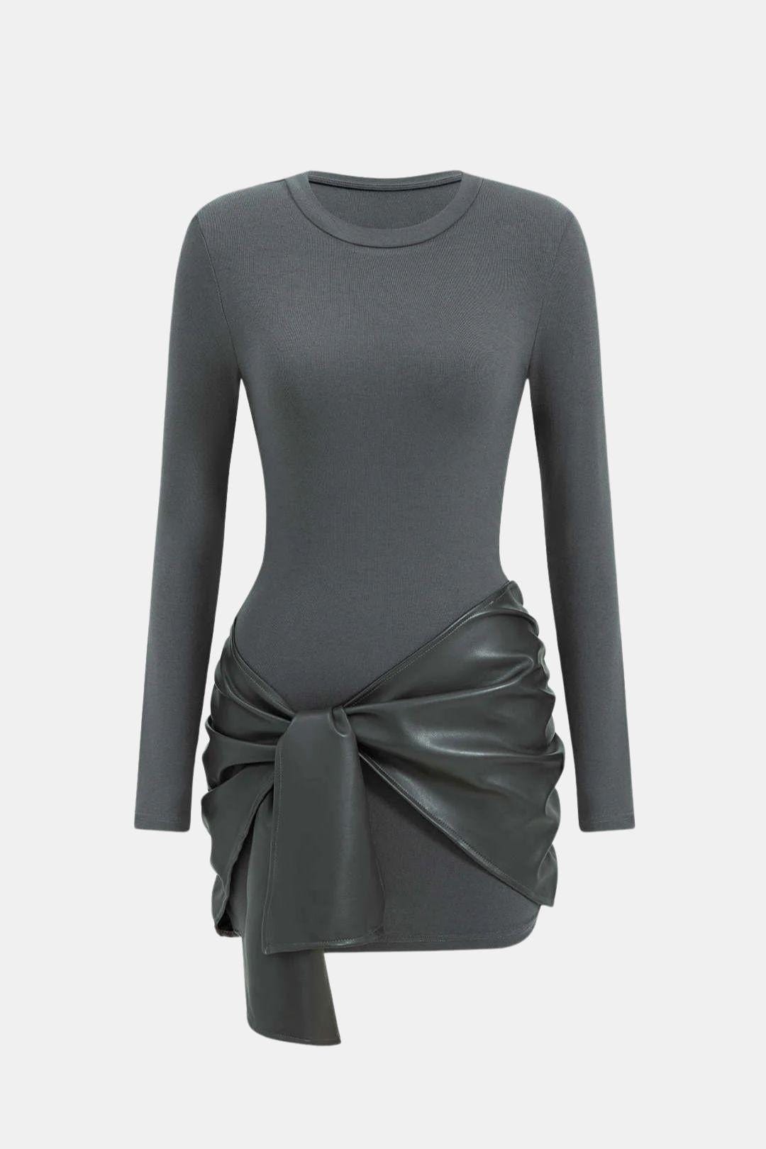Whitney | Women's Long Sleeve Bodycon Mini Dress