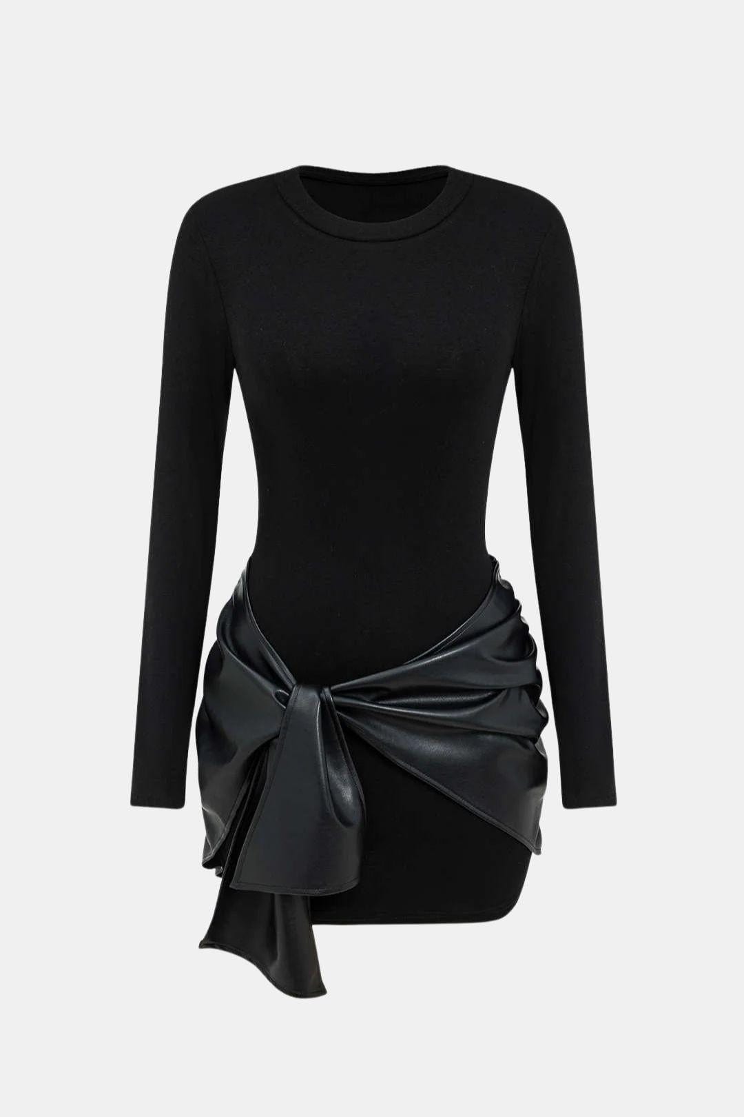 Whitney | Women's Long Sleeve Bodycon Mini Dress