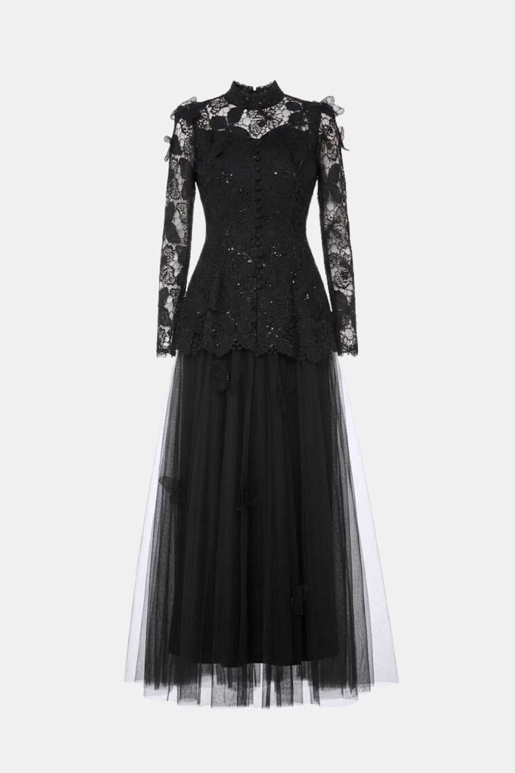 Willow | Women's Long Sleeve Lace Maxi Dress