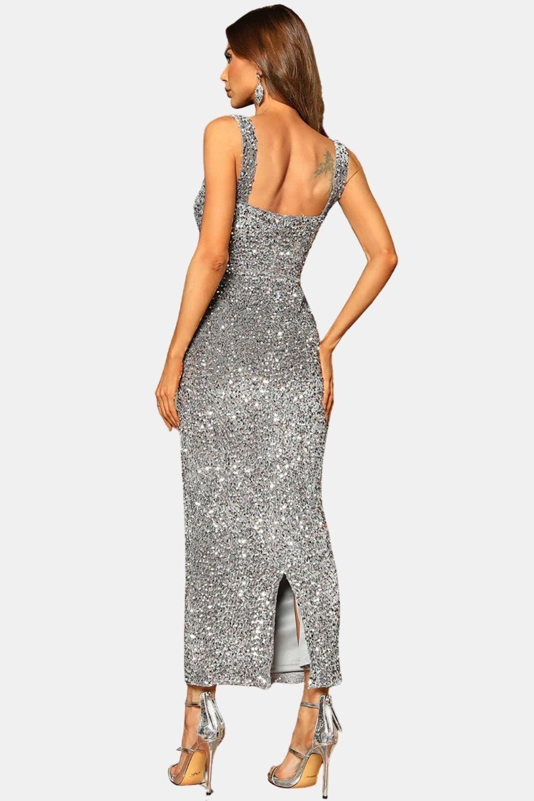 Zoe | Women's Sleeveless Bodycon Maxi Dress